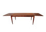 VERKOCHT Vintage design palissander uitschuifbare tafel van Niels O. Møller_