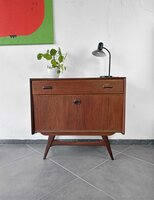VERKOCHT . Vintage mid century Louis van Teeffelen kast