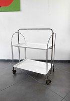 Vintage witte Gerlinol trolley