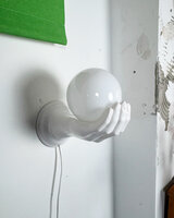 GERESERVEERD . Vintage jaren 80 wandlamp 