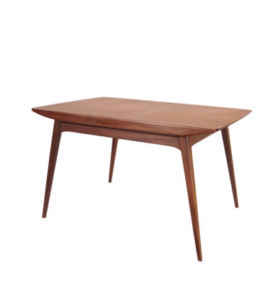 VERKOCHT Vintage Louis van Teeffelen eetkamertafel