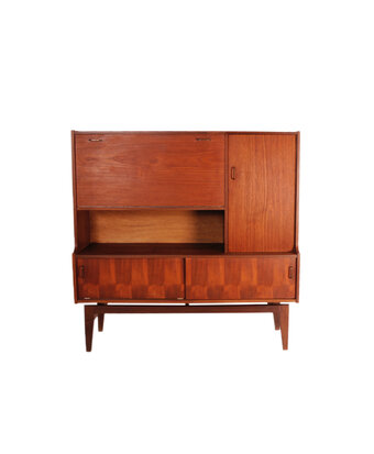 VERKOCHT Vintage jaren 60 highboard