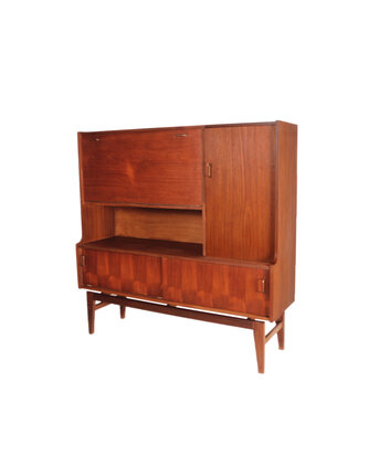 VERKOCHT Vintage jaren 60 highboard