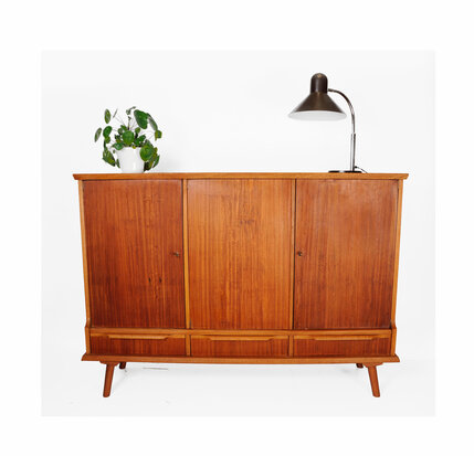 VERKOCHT Vintage highboard