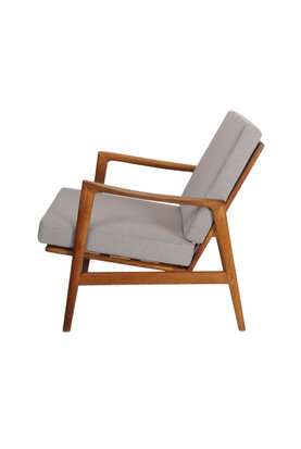 VERKOCHT Vintage Deens design fauteuil
