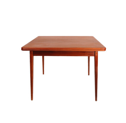 VERKOCHT Vintage mid century uitklapbare Louis van Teeffelen Webe tafel