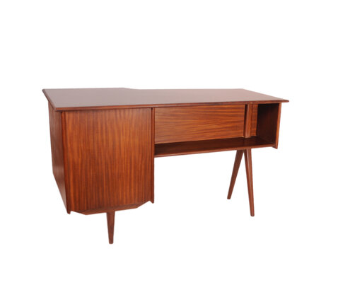 VERKOCHT Vintage mid century bureau