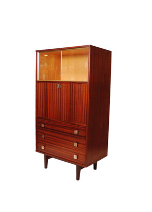 VERKOCHT Vintage secretaire