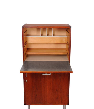 VERKOCHT Vintage Cees Braakman Pastoe secretaire