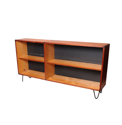 VERKOCHT Vintage boekenkast dressoir