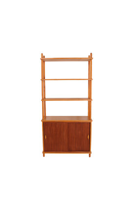 VERKOCHT Vintage stokkenkast W. Lutjens