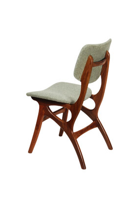 VERKOCHT Set vintage Pynock stoelen opnieuw gestoffeerd