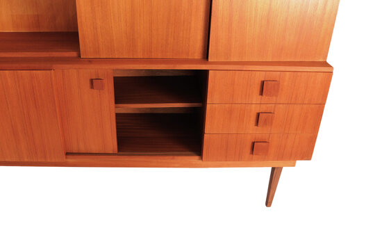 VERKOCHT Vintage jaren 60 highboard