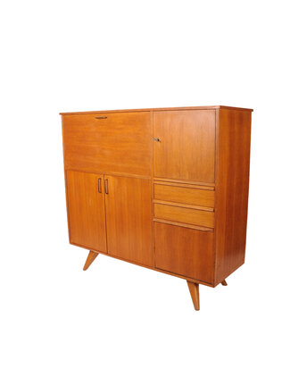 VERKOCHT Vintage highboard