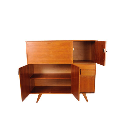 VERKOCHT Vintage highboard