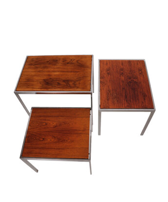 VERKOCHT Vintage nesting tables