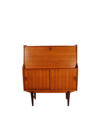 VERKOCHT Vintage Mahjongg secretaire