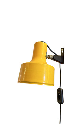 VERKOCHT Vintage metalen wandlampje