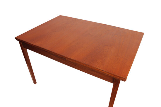VERKOCHT Vintage uitschuifbare eettafel