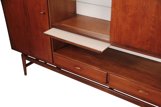VERKOCHT Vintage highboard