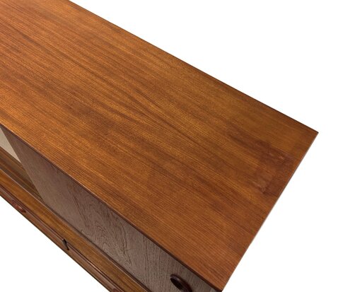 VERKOCHT Vintage highboard