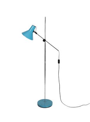 VERKOCHT Vintage Anvia hengellamp vloerlamp