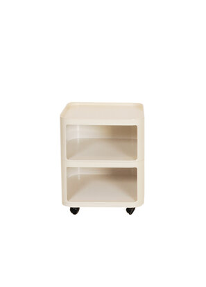 VERKOCHT  Vintage trolley van Anna Castelli voor Kartell