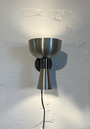 VERKOCHT Vintage Herda diabolo wandlamp