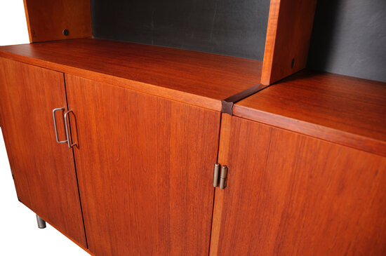 VERKOCHT Vintage Pastoe Cees Braakman "Made to Measure" systeemkast 