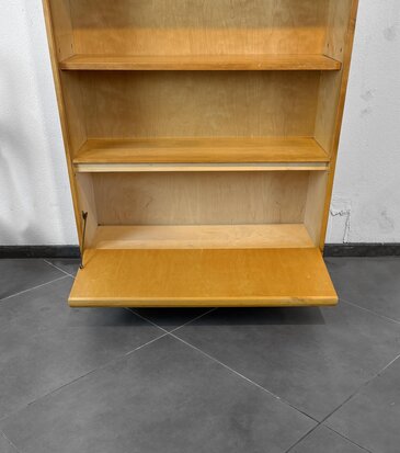 VERKOCHT Vintage Pastoe Cees Braakman luspoten boekenkast 