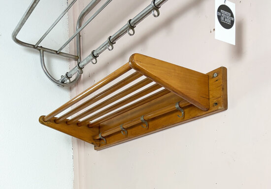 NIEUW Vintage houten Piet Zwart Bruynzeel rek