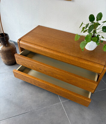 NIEUW Vintage jaren 70 ladekast 