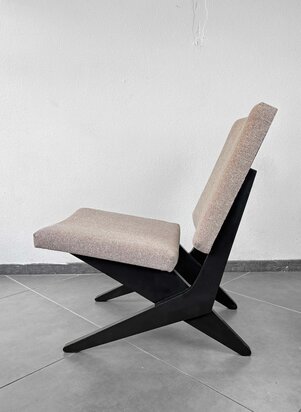 NIEUW . Vintage Pastoe "Scissor chair" model PB18 