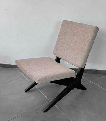 NIEUW . Vintage Pastoe "Scissor chair" model PB18 