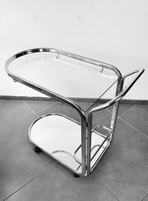 NIEUW . Vintage Space Age trolley 