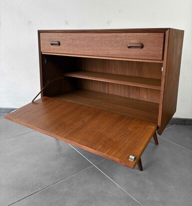 VERKOCHT . Vintage mid century Louis van Teeffelen kast