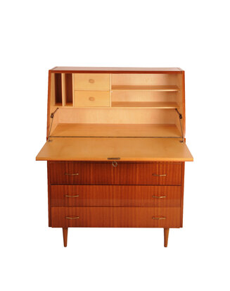 Hoogglans jaren 60 secretaire