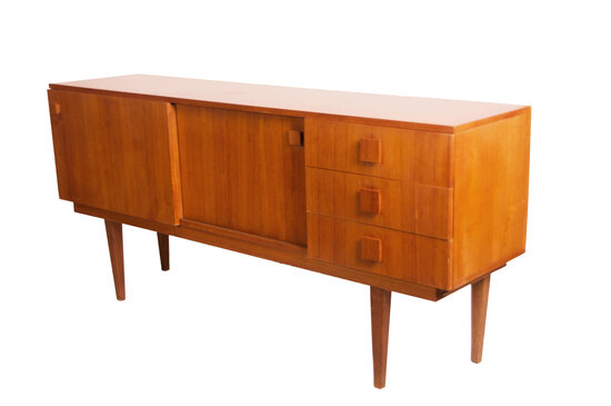 Vintage teakhouten dressoir