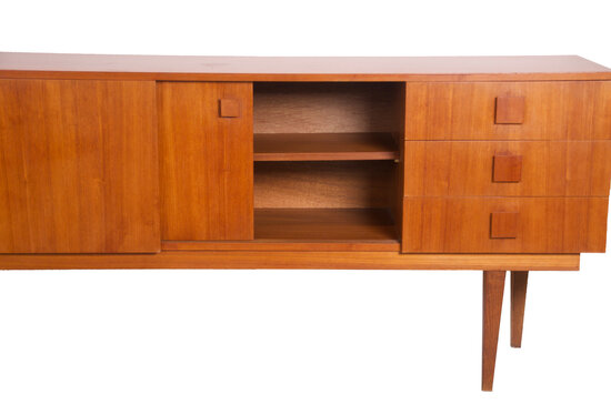 Vintage teakhouten dressoir