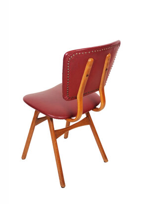 Set vintage Deens design stoelen