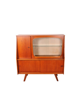 Vintage teakhouten jaren 60 kast