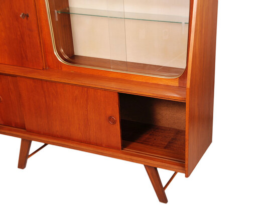 Vintage teakhouten jaren 60 kast