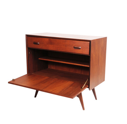 VERKOCHT Vintage mid century Louis van Teeffelen kast