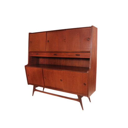 VERKOCHT Vintage highboard Louis van Teeffelen 