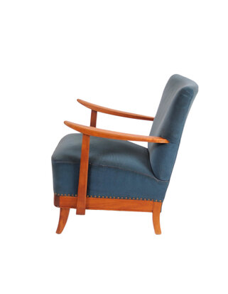 Vintage jaren 50 fauteuil