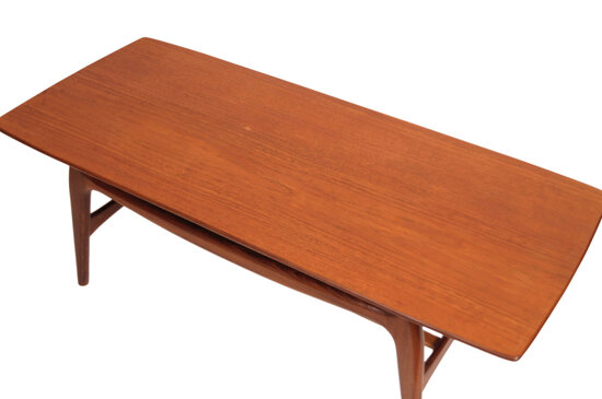  VERKOCHT Vintage Louis van Teeffelen salontafel