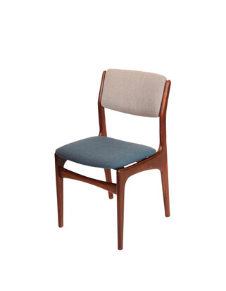 Set van vier vintage eetkamer stoelen