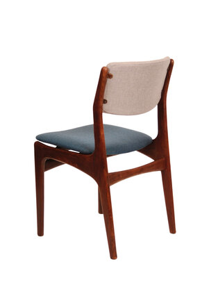 Set van vier vintage eetkamer stoelen