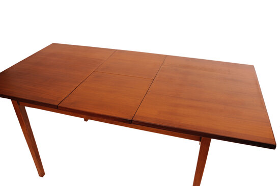 Uitschuifbare vintage tafel