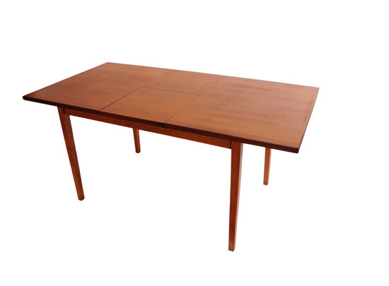 Uitschuifbare vintage tafel